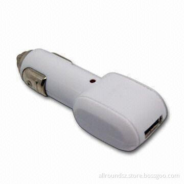 Mobile Phone Car Charger with 500mA to 2A Charging Rate, Compatible with All Car Models